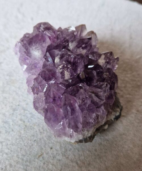 Premium High Grade Amethyst Druzy Cluster Piece 104 - 437g H5.5xW9.5xD7cm - Image 6