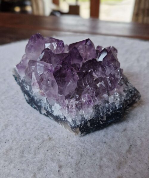 Premium High Grade Amethyst Druzy Cluster Piece 105 - 541g H6xW10xD8cm