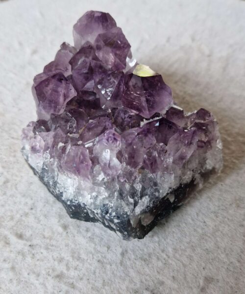Alternative view of Premium High Grade Amethyst Druzy Cluster Piece 105 - 541g H6xW10xD8cm