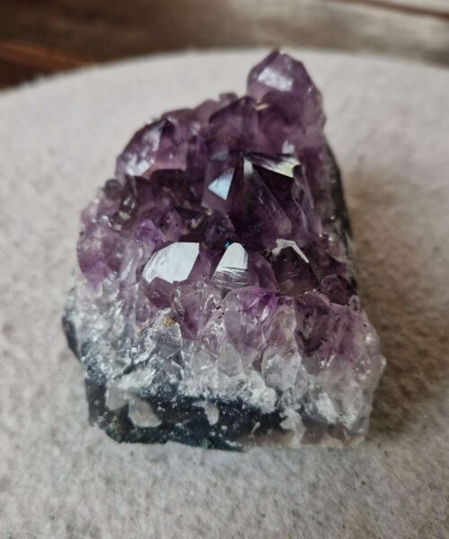 Premium High Grade Amethyst Druzy Cluster Piece 105 - 541g H6xW10xD8cm - Image 3