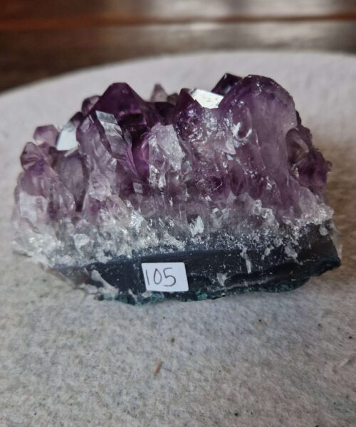 Premium High Grade Amethyst Druzy Cluster Piece 105 - 541g H6xW10xD8cm - Image 5
