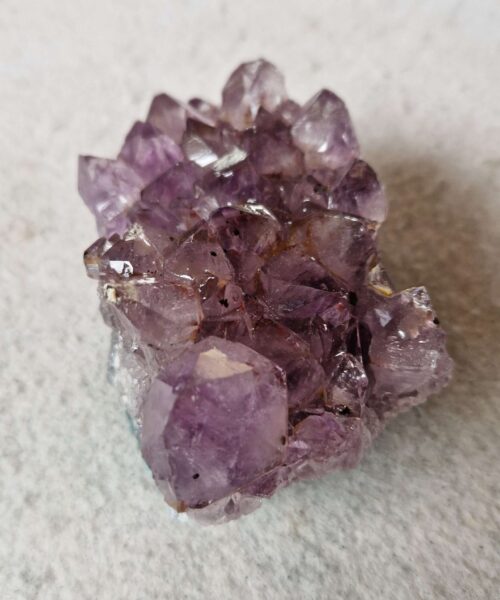 Premium High Grade Amethyst Druzy Cluster Piece 108 - 551g H7xW10.5xD7cm - Image 3
