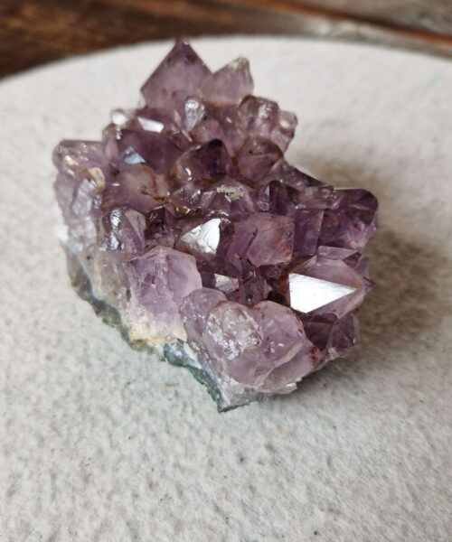 Premium High Grade Amethyst Druzy Cluster Piece 108 - 551g H7xW10.5xD7cm - Image 6