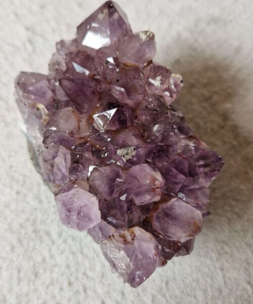 Premium High Grade Amethyst Druzy Cluster Piece 108 - 551g H7xW10.5xD7cm