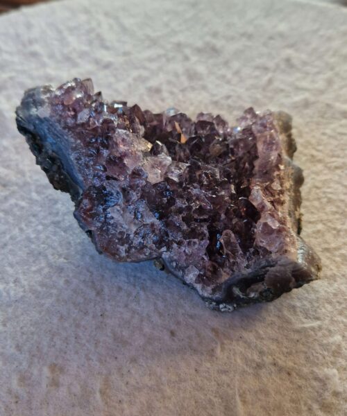 Alternative view of Premium High Grade Amethyst Druzy Cluster Piece 56 - 334g H5xW11xD8cm