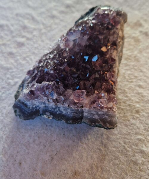 Premium High Grade Amethyst Druzy Cluster Piece 56 - 334g H5xW11xD8cm