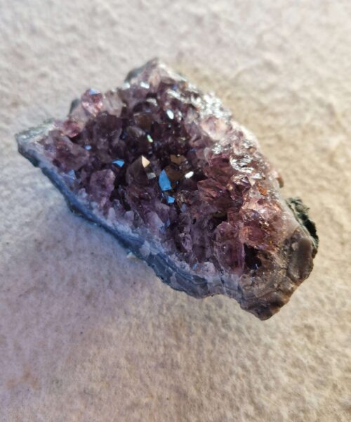 Premium High Grade Amethyst Druzy Cluster Piece 56 - 334g H5xW11xD8cm - Image 6
