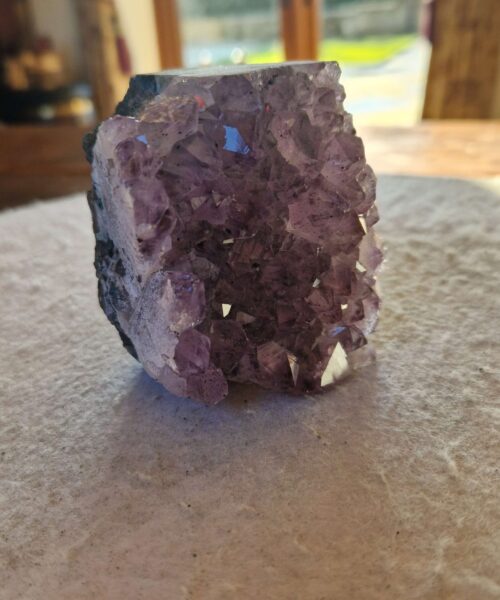 Premium High Grade Amethyst Druzy Cluster Piece 57 - 543g H7xW7.5xD8cm - Image 3