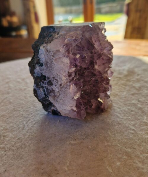 Premium High Grade Amethyst Druzy Cluster Piece 57 - 543g H7xW7.5xD8cm - Image 4