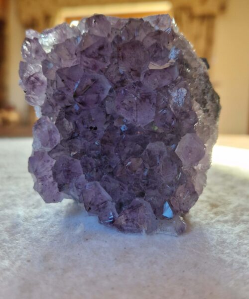 Premium High Grade Amethyst Druzy Cluster Piece 57 - 543g H7xW7.5xD8cm