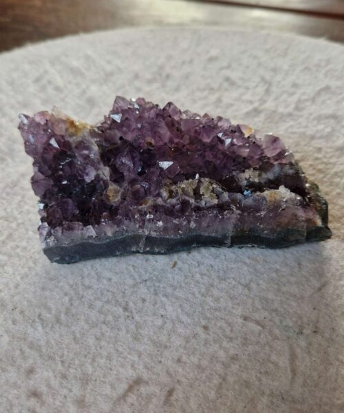 Alternative view of Premium High Grade Amethyst Druzy Cluster Piece 60 - 328g H4xW12xD6.5cm
