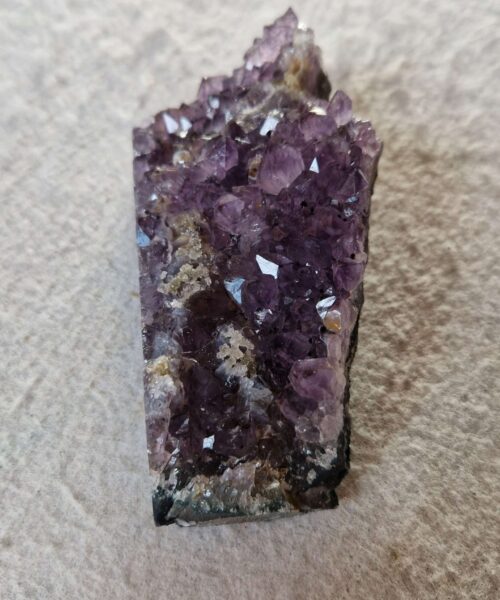 Premium High Grade Amethyst Druzy Cluster Piece 60 - 328g H4xW12xD6.5cm - Image 3