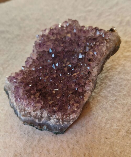 Premium High Grade Amethyst Druzy Cluster Piece 67 - 282g H4xW11xD7.5cm - Image 3