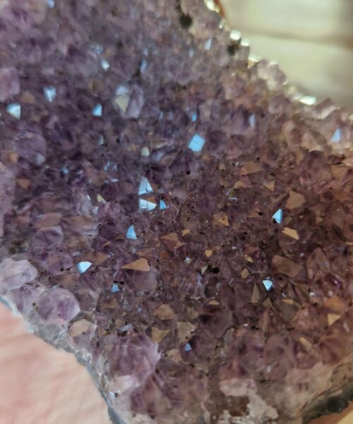 Premium High Grade Amethyst Druzy Cluster Piece 67 - 282g H4xW11xD7.5cm - Image 8
