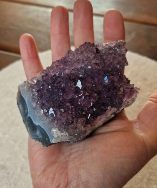 Premium High Grade Amethyst Druzy Cluster Piece 71 - 277g H4xW9xD6cm - Image 7