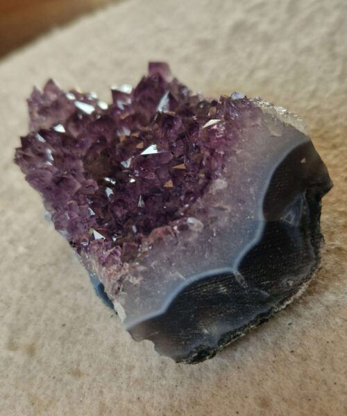 Premium High Grade Amethyst Druzy Cluster Piece 71 - 277g H4xW9xD6cm - Image 9