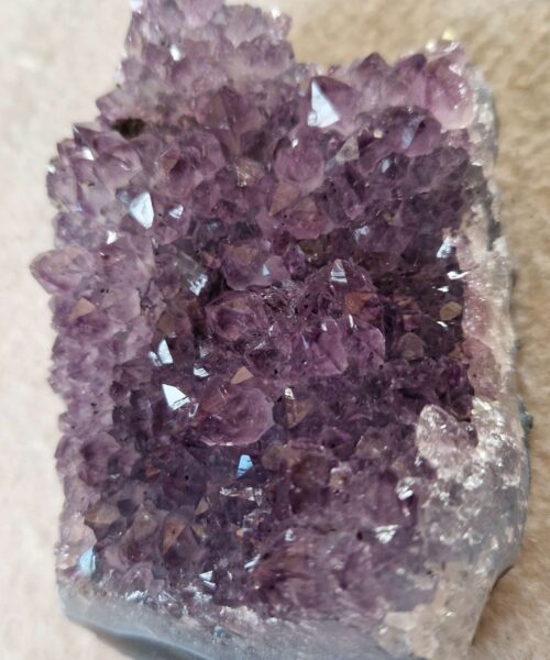 Premium High Grade Amethyst Druzy Cluster Piece 71 - 277g H4xW9xD6cm
