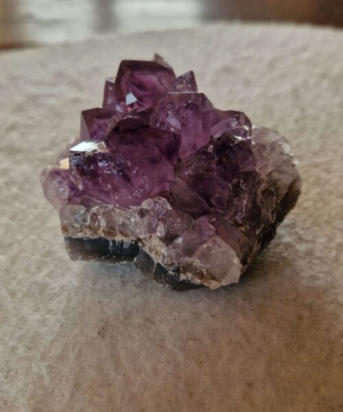 Alternative view of Premium High Grade Amethyst Druzy Cluster Piece 72 - 241g H5xW7xD5.5cm