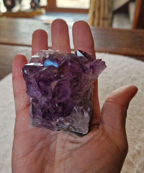 Premium High Grade Amethyst Druzy Cluster Piece 72 - 241g H5xW7xD5.5cm - Image 8