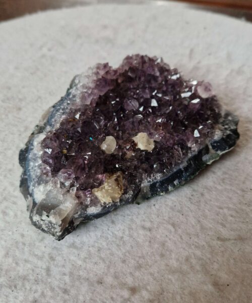 Alternative view of Premium High Grade Amethyst Druzy Cluster Piece 75 - 475g H13xW12.5xD9cm