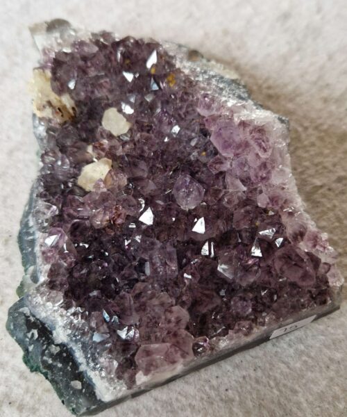 Premium High Grade Amethyst Druzy Cluster Piece 75 - 475g H13xW12.5xD9cm