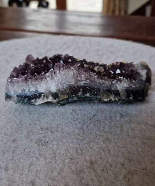 Premium High Grade Amethyst Druzy Cluster Piece 75 - 475g H13xW12.5xD9cm - Image 6