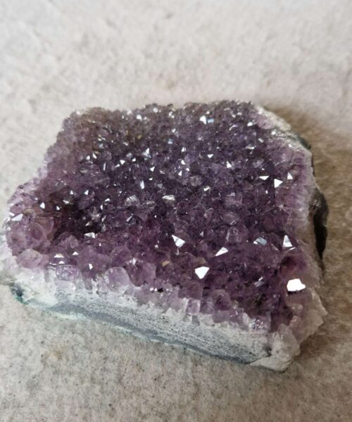 Premium High Grade Amethyst Druzy Cluster Piece 76 - 331g H8.5xW9xD8.5cm - Image 5