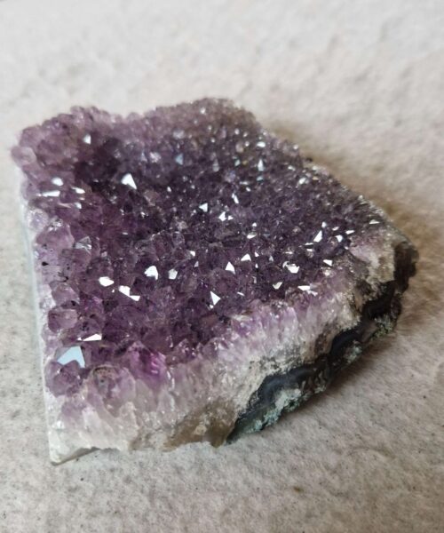 Premium High Grade Amethyst Druzy Cluster Piece 76 - 331g H8.5xW9xD8.5cm - Image 6