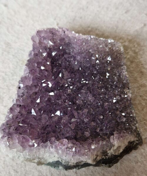 Premium High Grade Amethyst Druzy Cluster Piece 76 - 331g H8.5xW9xD8.5cm