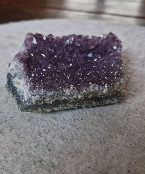 Premium High Grade Amethyst Druzy Cluster Piece 76 - 331g H8.5xW9xD8.5cm - Image 10