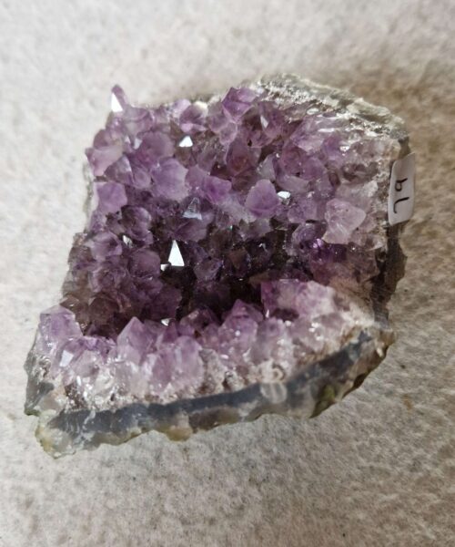 Premium High Grade Amethyst Druzy Cluster Piece 79 - 258g H4xW9.5xD8cm
