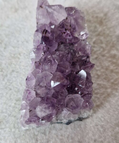 Premium High Grade Amethyst Druzy Cluster Piece 80 - 288g H4xW9.5xD4cm - Image 7