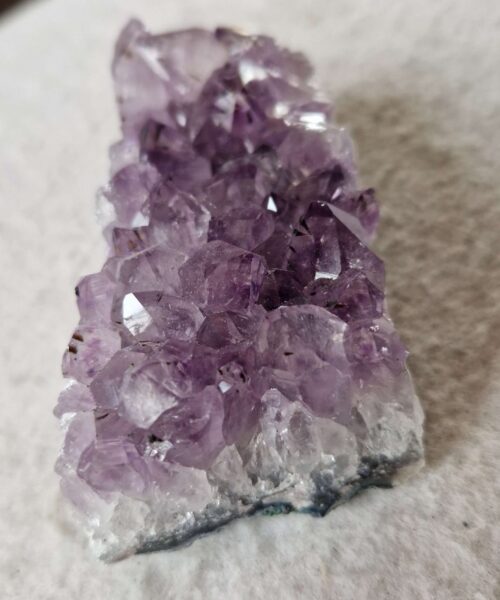 Premium High Grade Amethyst Druzy Cluster Piece 80 - 288g H4xW9.5xD4cm
