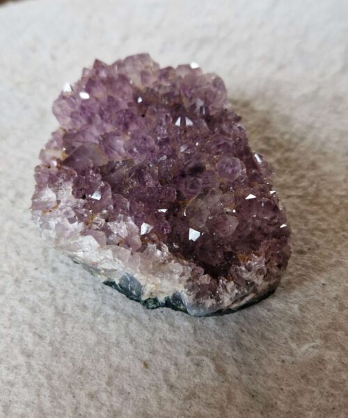 Premium High Grade Amethyst Druzy Cluster Piece 81 - 301g H3.5xW10xD7.5cm