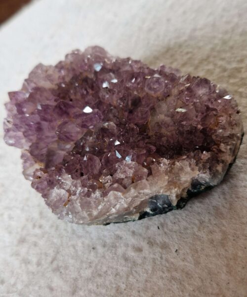 Premium High Grade Amethyst Druzy Cluster Piece 81 - 301g H3.5xW10xD7.5cm - Image 10