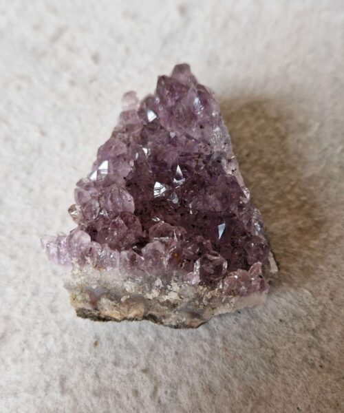 Premium High Grade Amethyst Druzy Cluster Piece 82 - 182g H3.5xW8xD5cm - Image 4