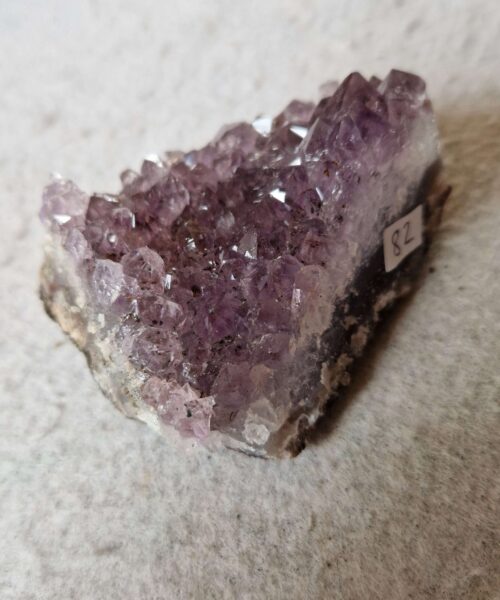 Premium High Grade Amethyst Druzy Cluster Piece 82 - 182g H3.5xW8xD5cm - Image 5