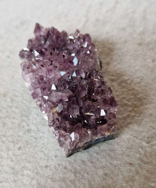 Premium High Grade Amethyst Druzy Cluster Piece 83 - 212g H3xW10xD5.5cm