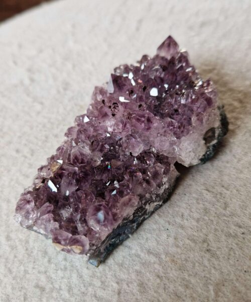 Premium High Grade Amethyst Druzy Cluster Piece 83 - 212g H3xW10xD5.5cm - Image 4