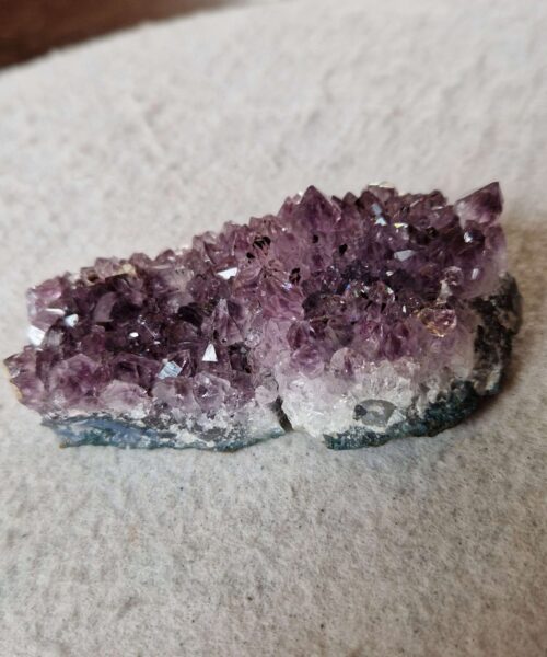 Premium High Grade Amethyst Druzy Cluster Piece 83 - 212g H3xW10xD5.5cm - Image 5
