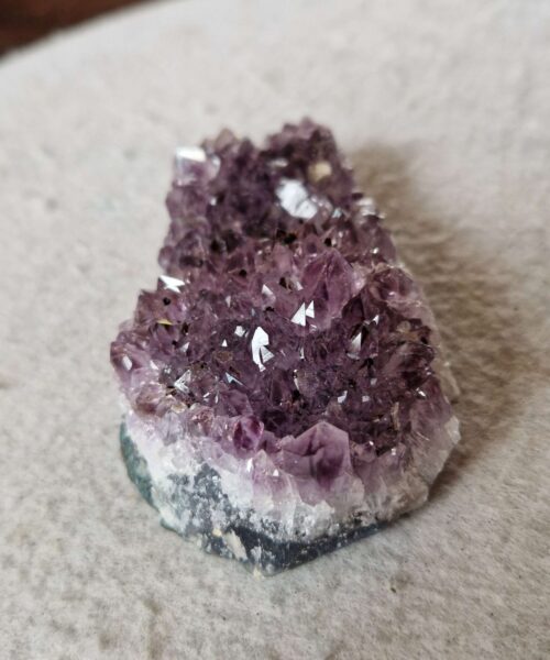 Premium High Grade Amethyst Druzy Cluster Piece 83 - 212g H3xW10xD5.5cm - Image 7