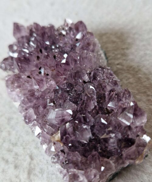 Premium High Grade Amethyst Druzy Cluster Piece 83 - 212g H3xW10xD5.5cm - Image 10