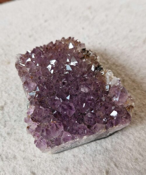 Premium High Grade Amethyst Druzy Cluster Piece 85 - 272g H3.5xW10xD7cm - Image 3