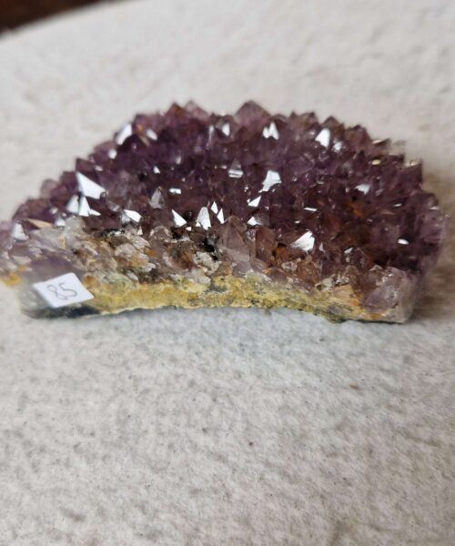 Premium High Grade Amethyst Druzy Cluster Piece 85 - 272g H3.5xW10xD7cm - Image 10
