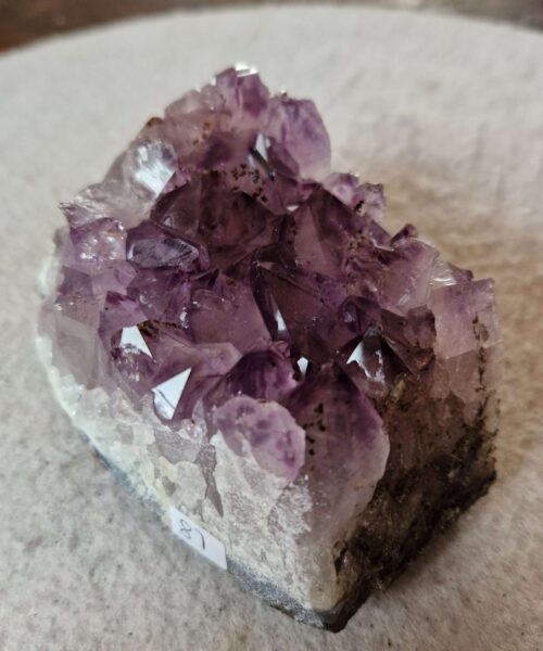 Premium High Grade Amethyst Druzy Cluster Piece 87 - 544g H6xW9xD6cm