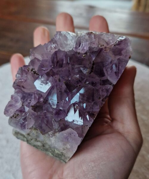 Premium High Grade Amethyst Druzy Cluster Piece 87 - 544g H6xW9xD6cm - Image 8