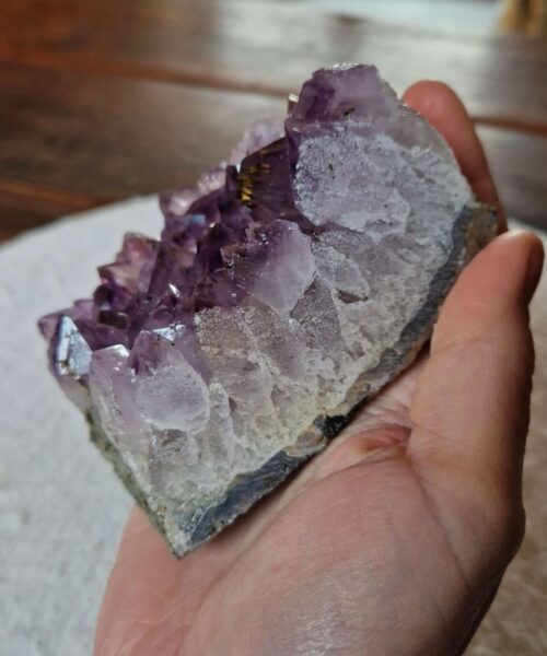 Premium High Grade Amethyst Druzy Cluster Piece 87 - 544g H6xW9xD6cm - Image 9