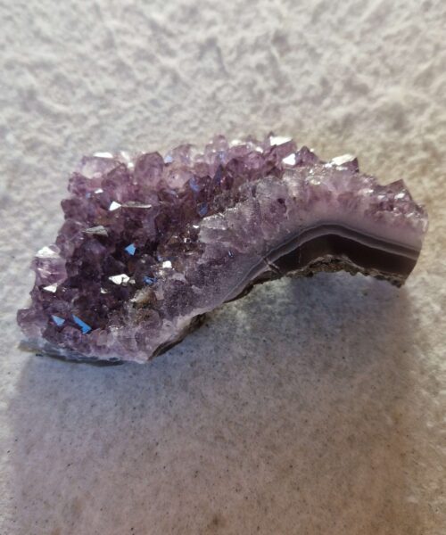 Premium High Grade Amethyst Druzy Cluster Piece 88 - 322g H4xW13xD7.5cm - Image 5