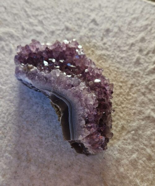 Premium High Grade Amethyst Druzy Cluster Piece 88 - 322g H4xW13xD7.5cm - Image 6