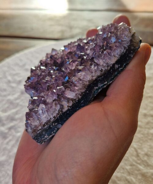 Premium High Grade Amethyst Druzy Cluster Piece 89 - 373g H4xW9xD9cm - Image 9